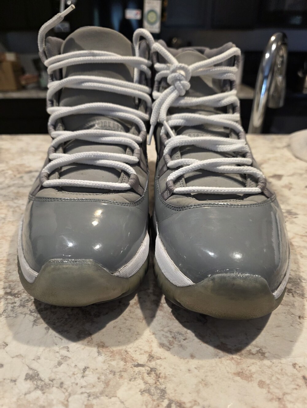 Air Jordan 11 Cool Grey 2010 Release Mens Size 16